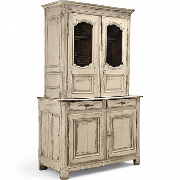 Provencal sideboard in grey lacquered oak, 18th century