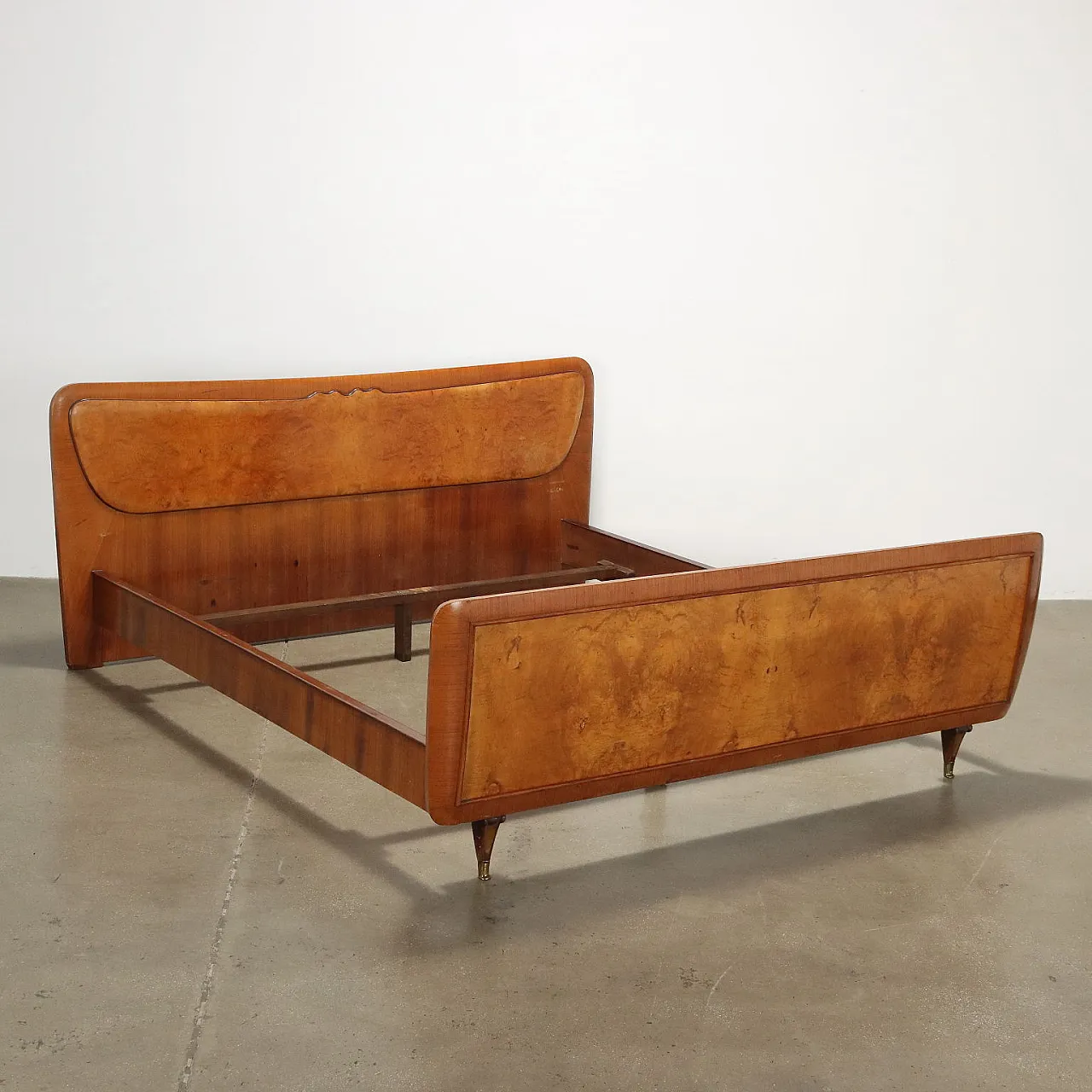 Wooden bed, 1940s 1