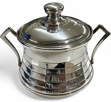 Sugar bowl in 800 silver, 1980s