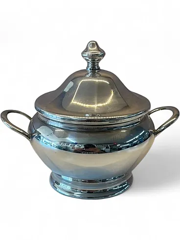 Sugar bowl in 800 silver, 1980s