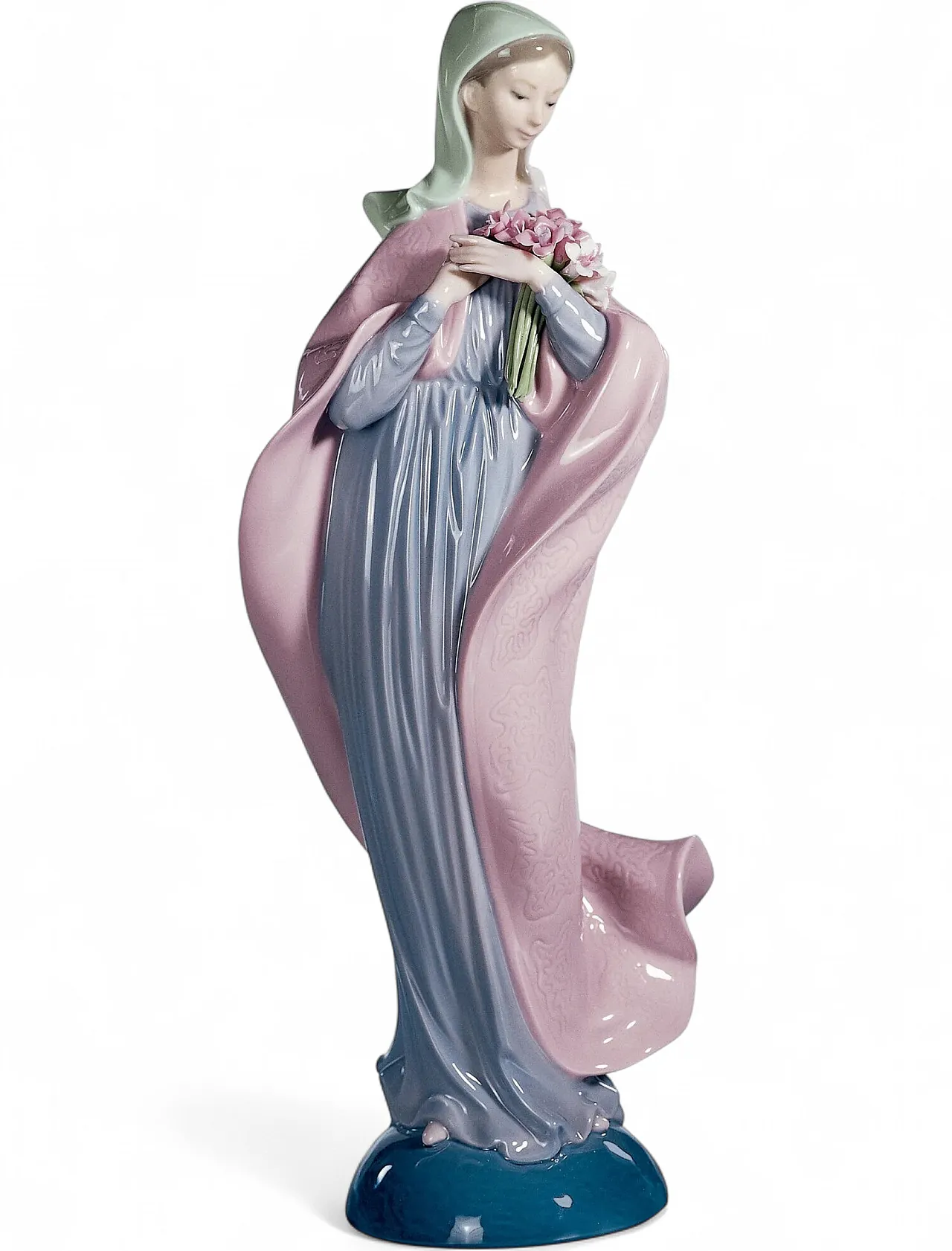 LLADRÓ Porcelain Virgin Mary Figurine. 6
